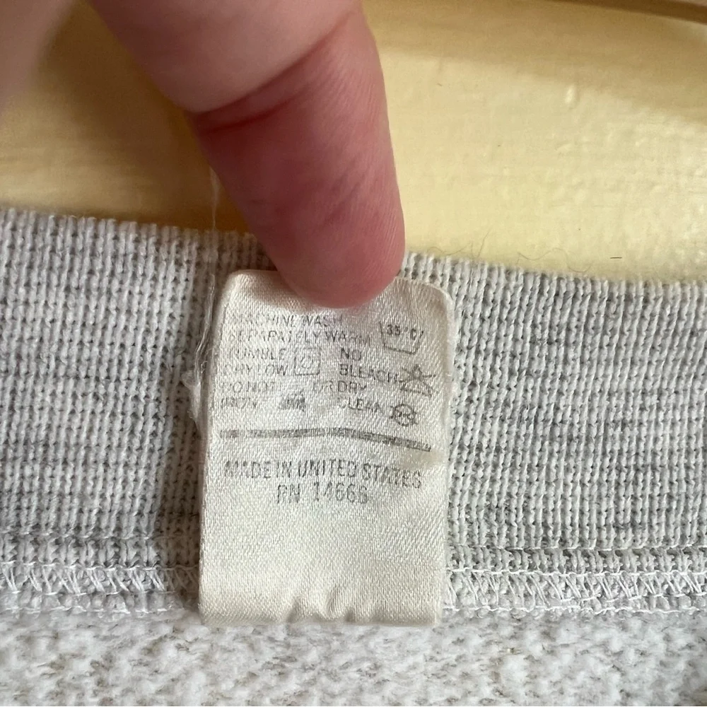Vintage Sweatshirt Vest- Commander Video- Gray- Large - Picture 4 of 12